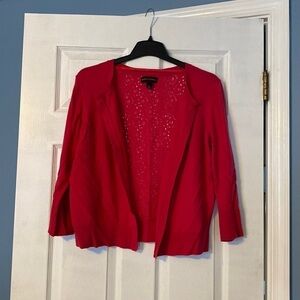 Dana Buchman womens cardigan; size large